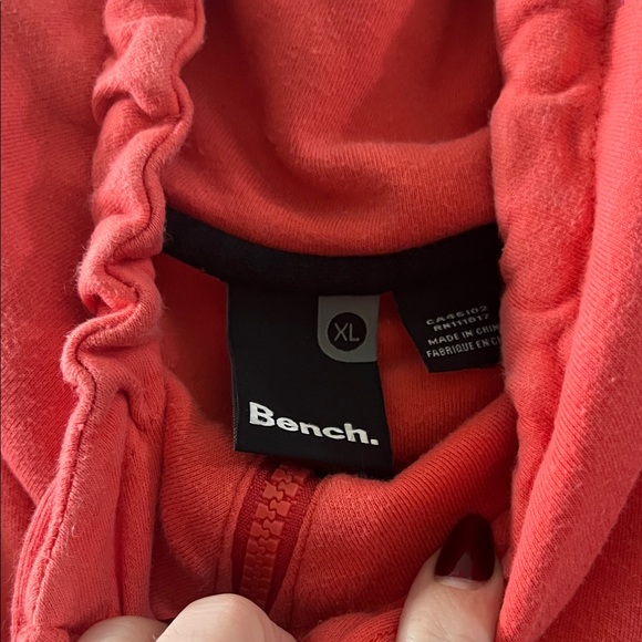 BENCH coral Women's Red Jacket - Picture 3 of 4